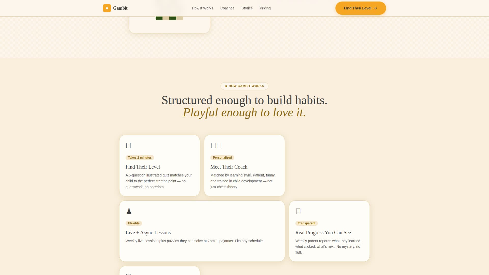 Gambit - Inspiring Chess Landing Page Template