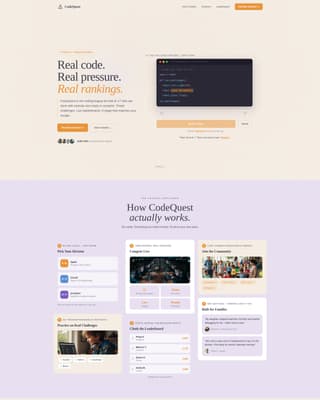Codequest - Engaging Kids Coding Landing Page Template