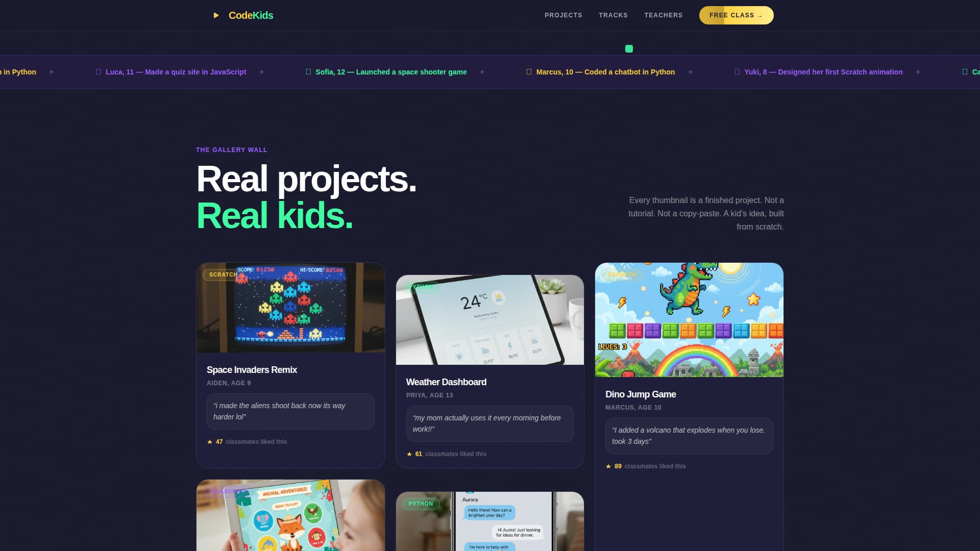 Codekids - Electric Programming Landing Page Template