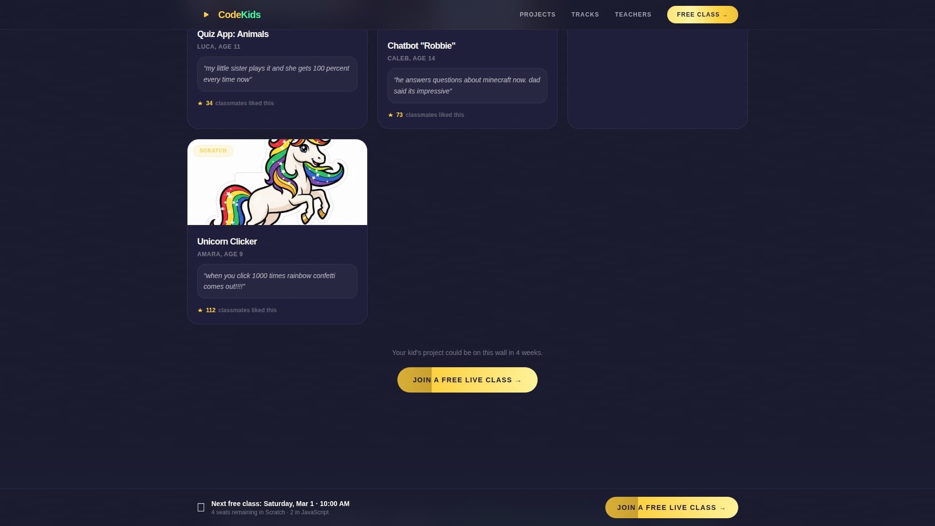 Codekids - Electric Programming Landing Page Template