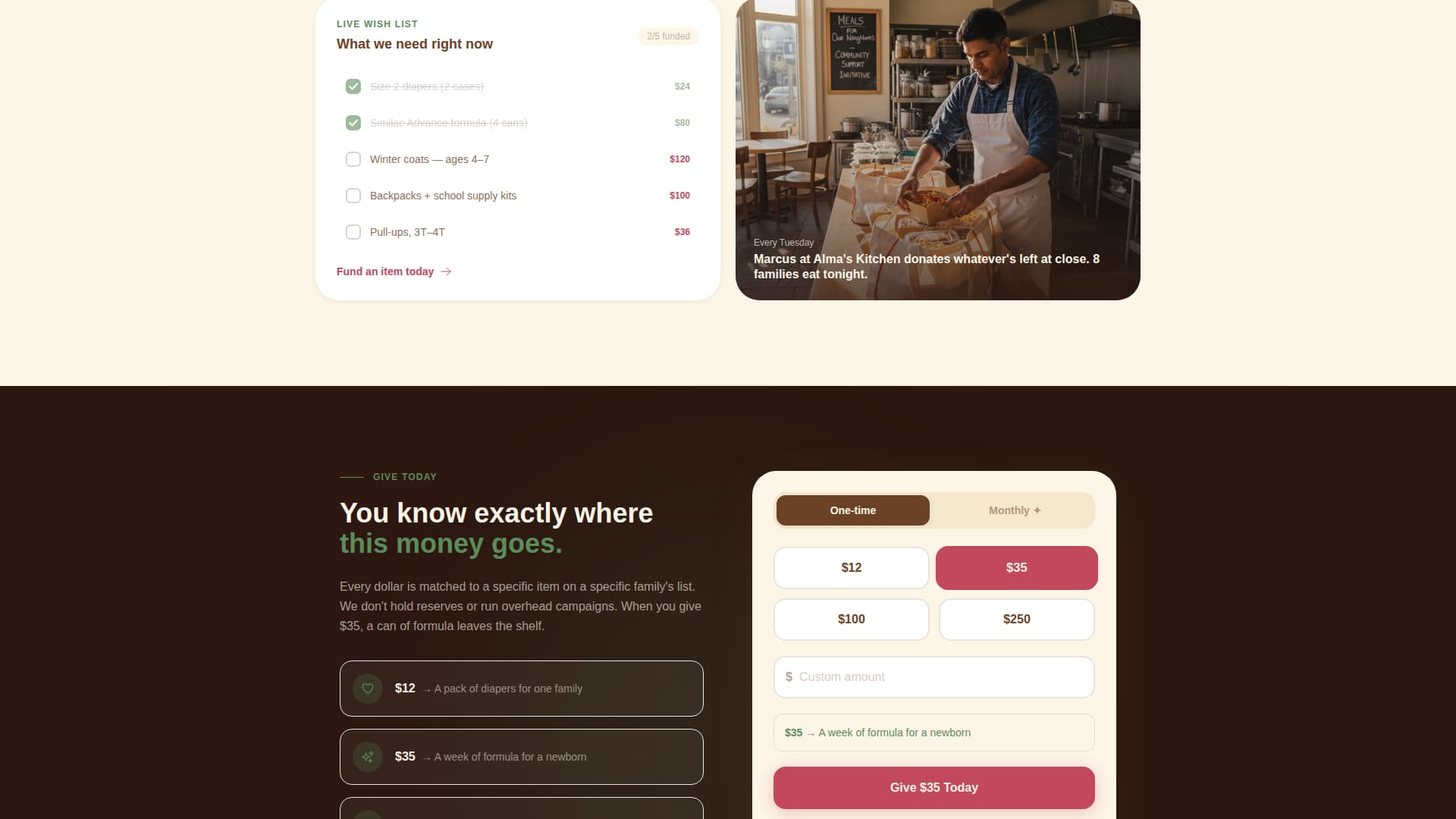 Commune - Heartfelt Childwelfare Landing Page Template