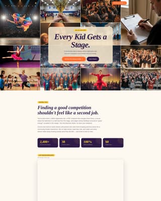 Groove - Vibrant Dance Landing Page Template
