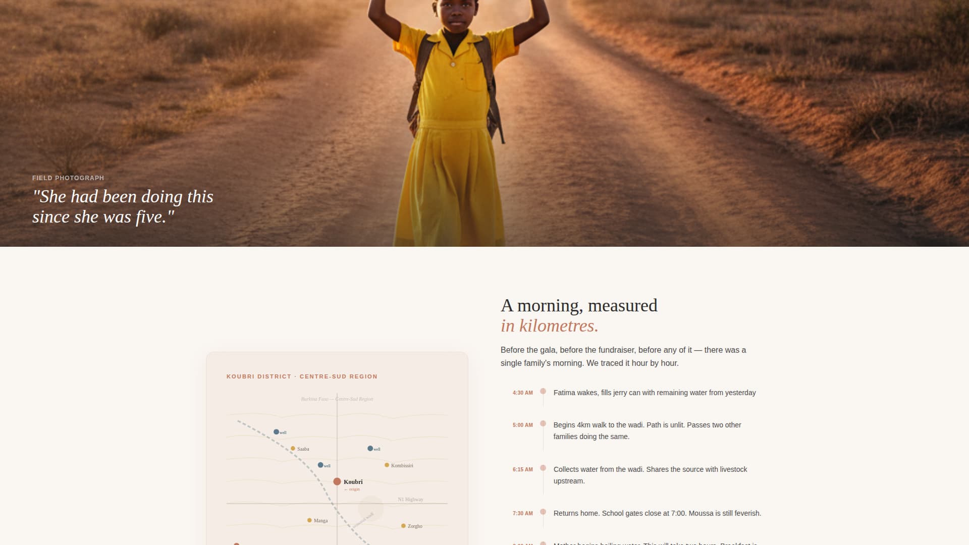 Spring - Inspiring Cleanwater Landing Page Template