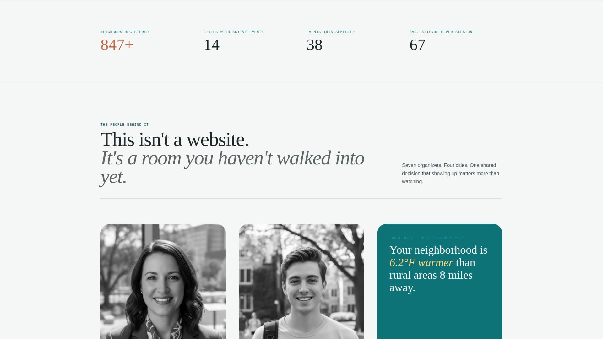 Catalyst - Powerful Climateaction Landing Page Template