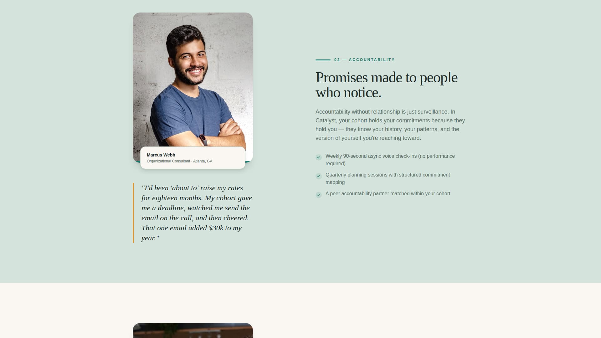 Catalyst - Transformative Coaches Landing Page Template