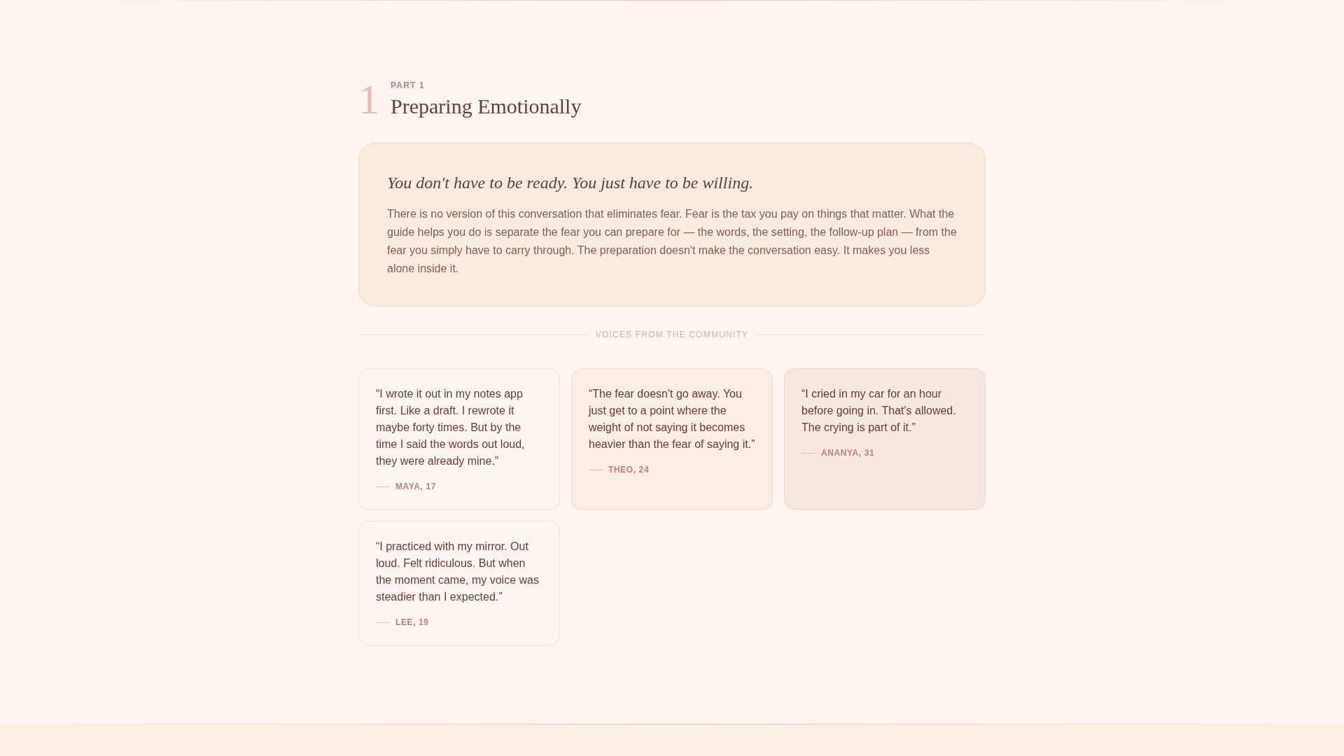 Bloom - Empowering Comingout Landing Page Template