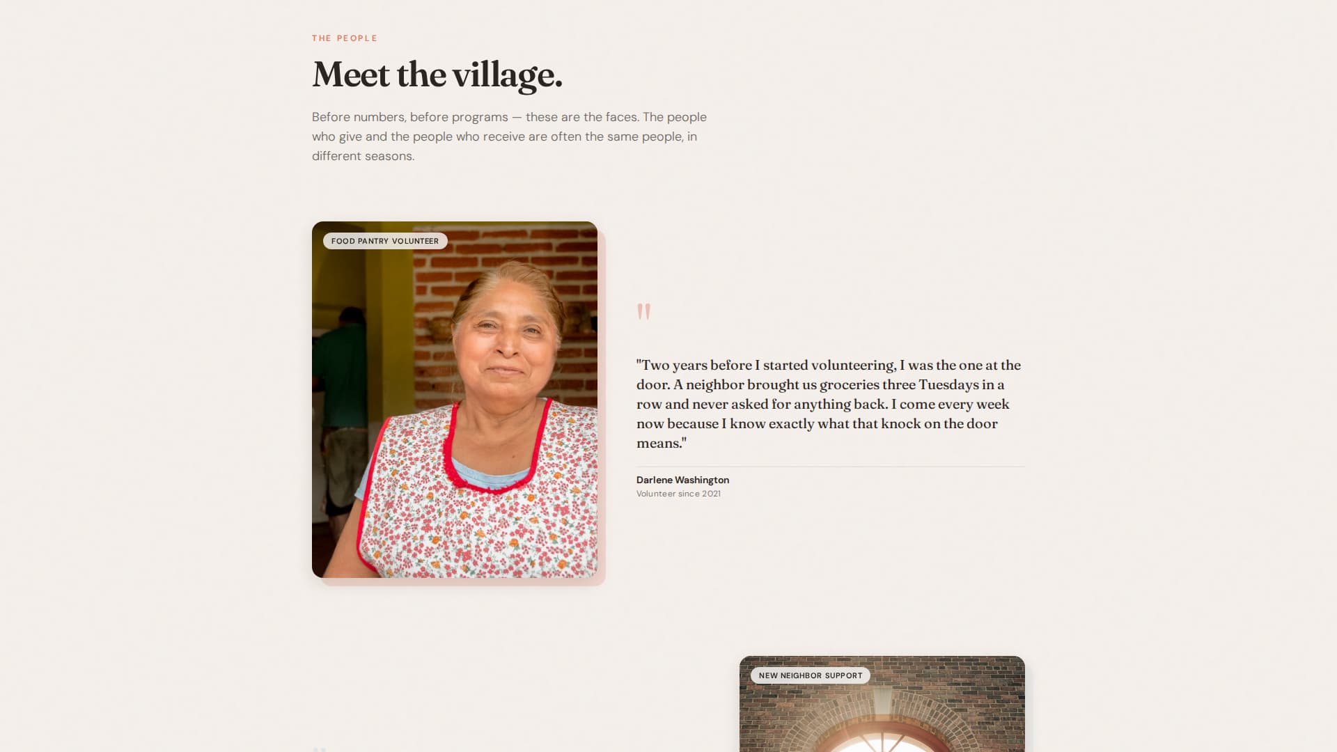 Gather - Heartfelt Community Landing Page Template