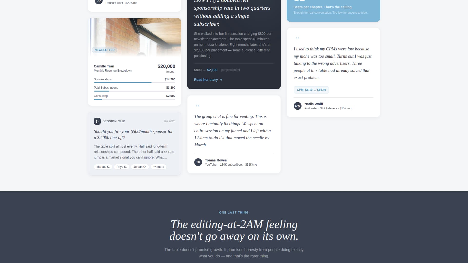 Collective - Inspiring Creatorcommunity Landing Page Template