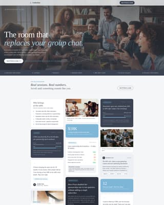 Collective - Inspiring Creatorcommunity Landing Page Template