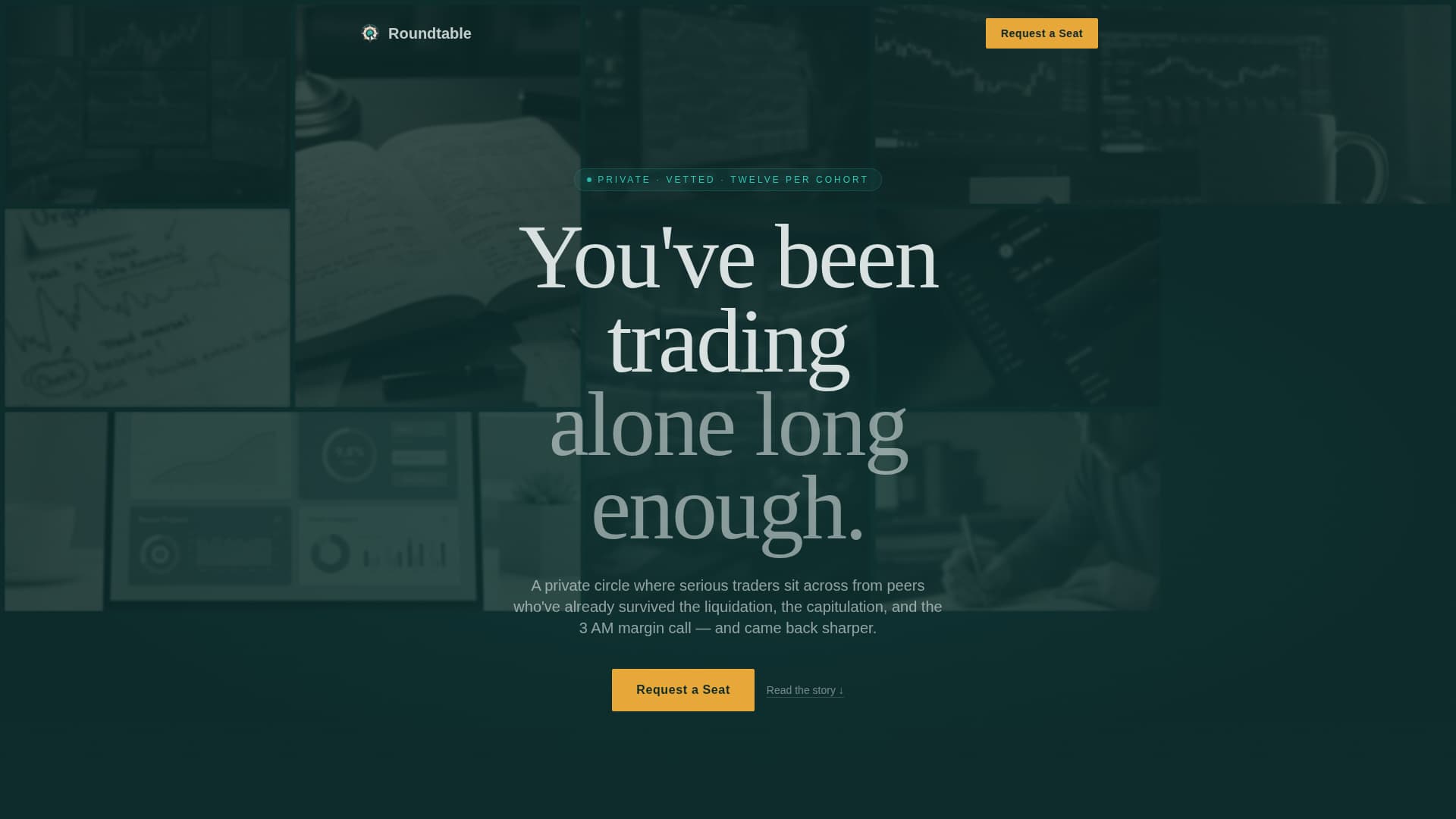 Roundtable - Elite Crypto Landing Page Template