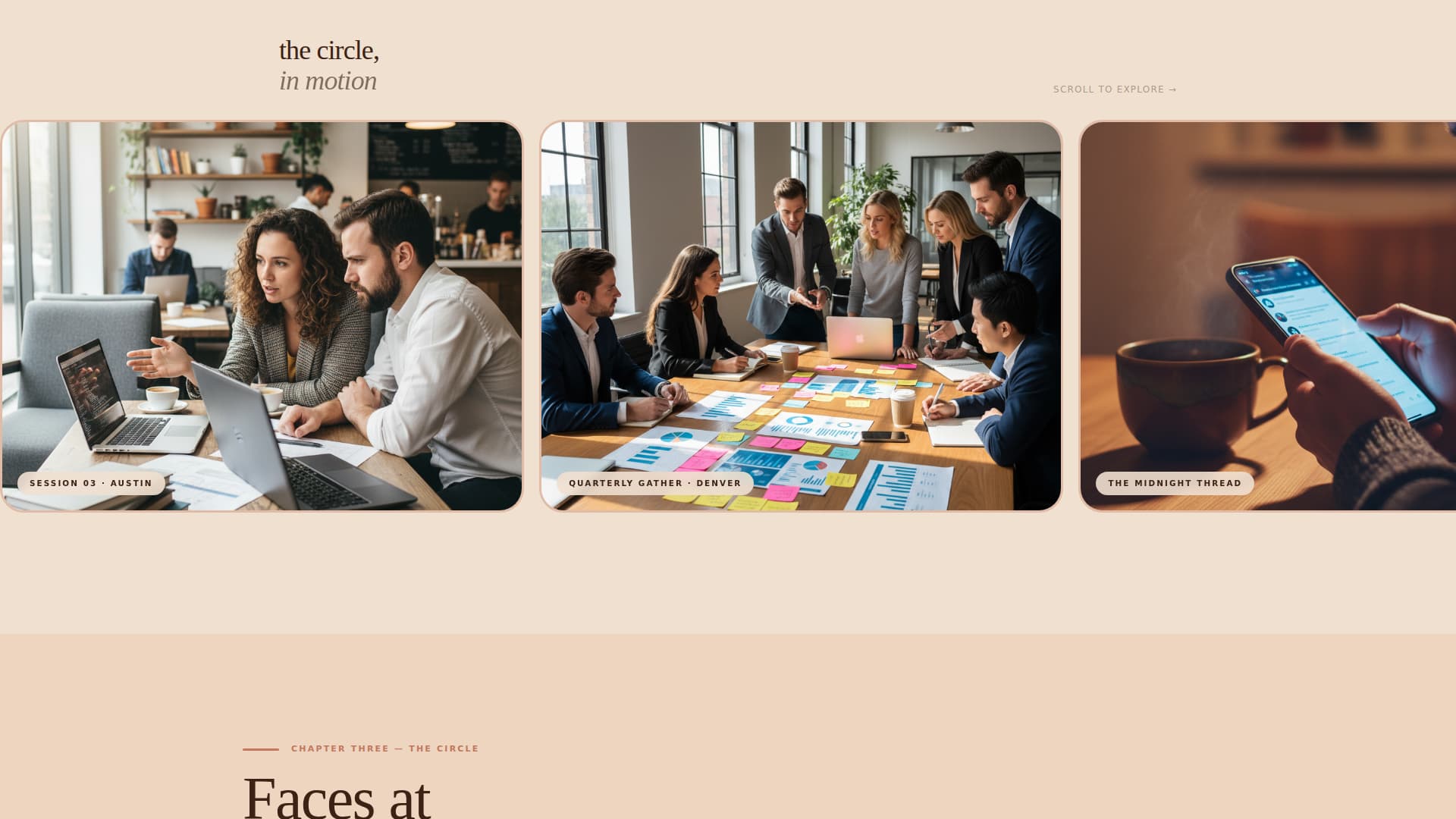 Gather - Powerful Customersuccess Landing Page Template