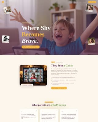 Curtain - Inspiring Theater Landing Page Template