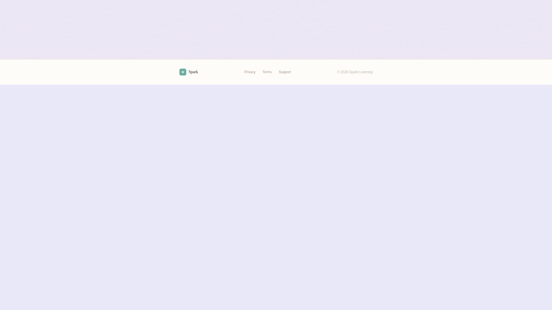 Spark - Playful Educational Landing Page Template