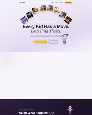 Groove - Empowering Dance Landing Page Template