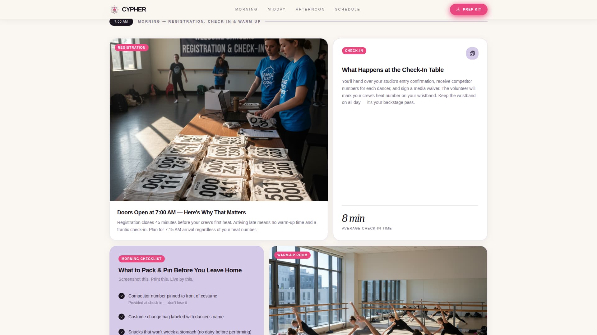 Cypher - Ultimate Dance Landing Page Template