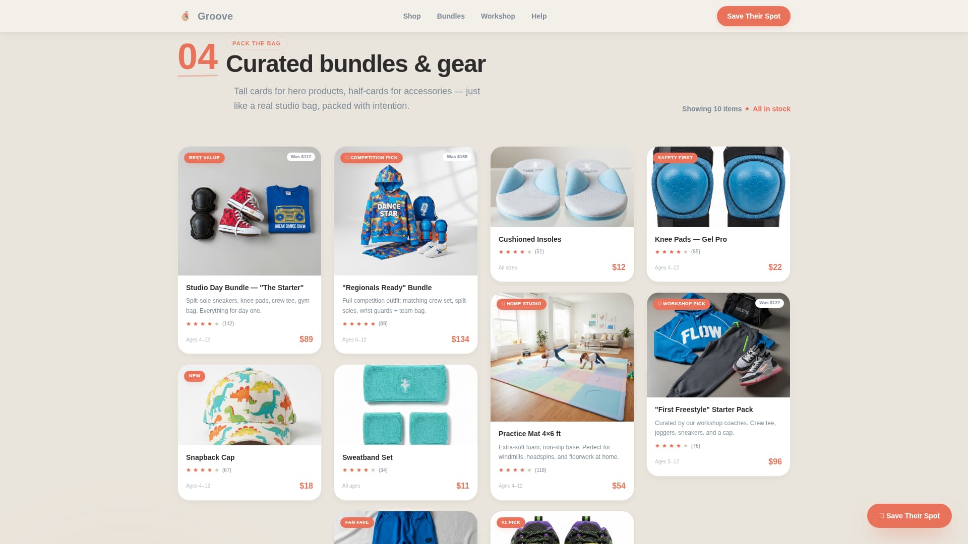Groove - Playful Dance Landing Page Template
