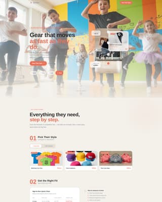 Groove - Playful Dance Landing Page Template