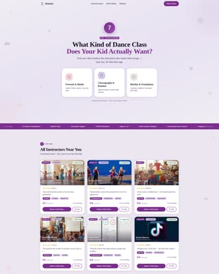 Groove - Playful Hip-Hop Landing Page Template