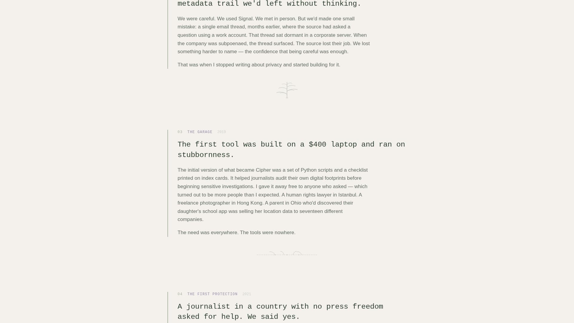 Cipher - Powerful Privacy Landing Page Template
