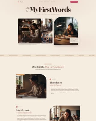 Puente - Empowering ESL Landing Page Template