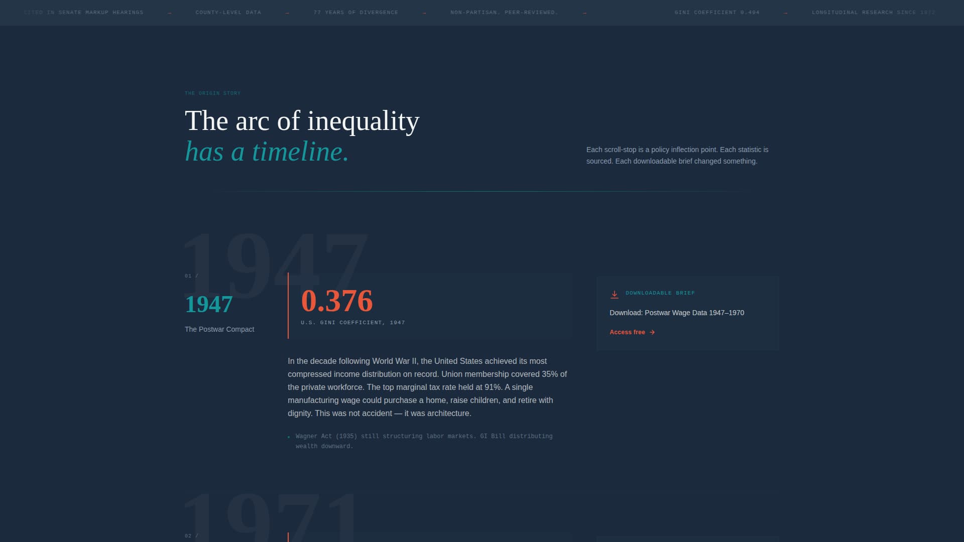 Equity - Authoritative Nonprofit Landing Page Template