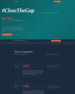 Equity - Authoritative Nonprofit Landing Page Template