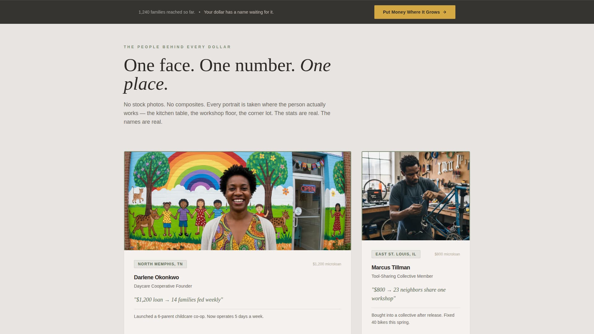 Equity - Empowering Community Landing Page Template