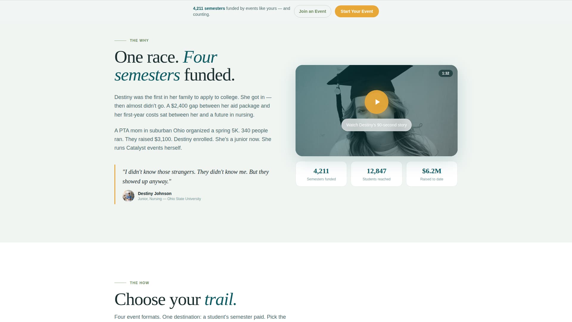 Catalyst - Inspiring Educationaccess Landing Page Template