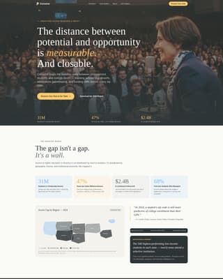 Convene - Powerful Educationaccess Landing Page Template