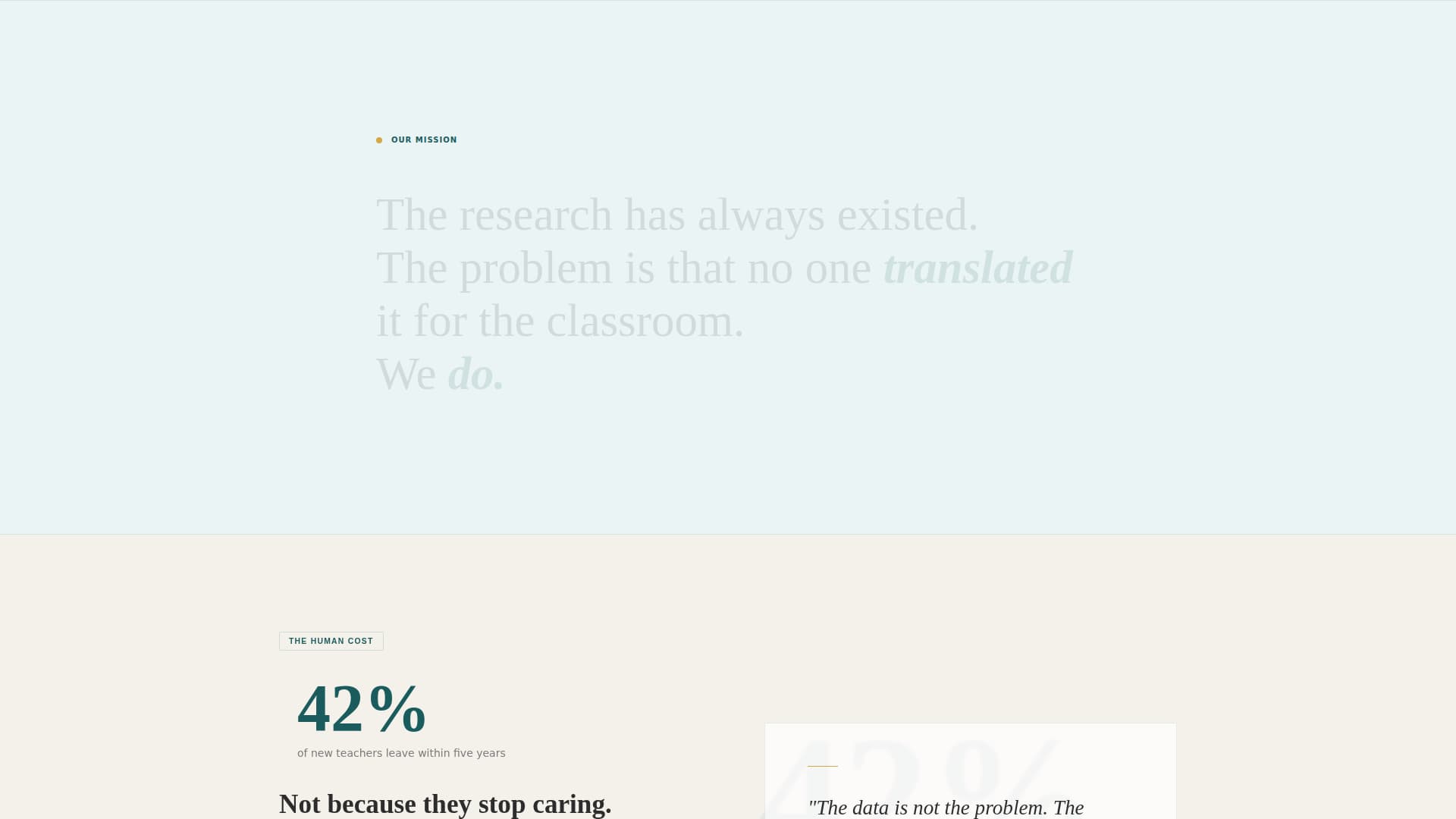 Catalyst - Trusted Educationresearch Landing Page Template