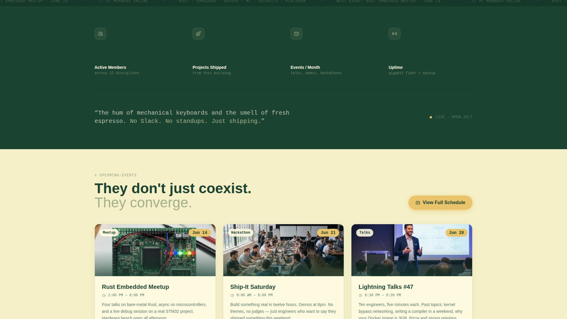 Engineerhub - Inspiring Developers Landing Page Template