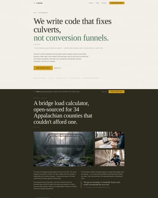 Convene - Purposedriven Engineers Landing Page Template
