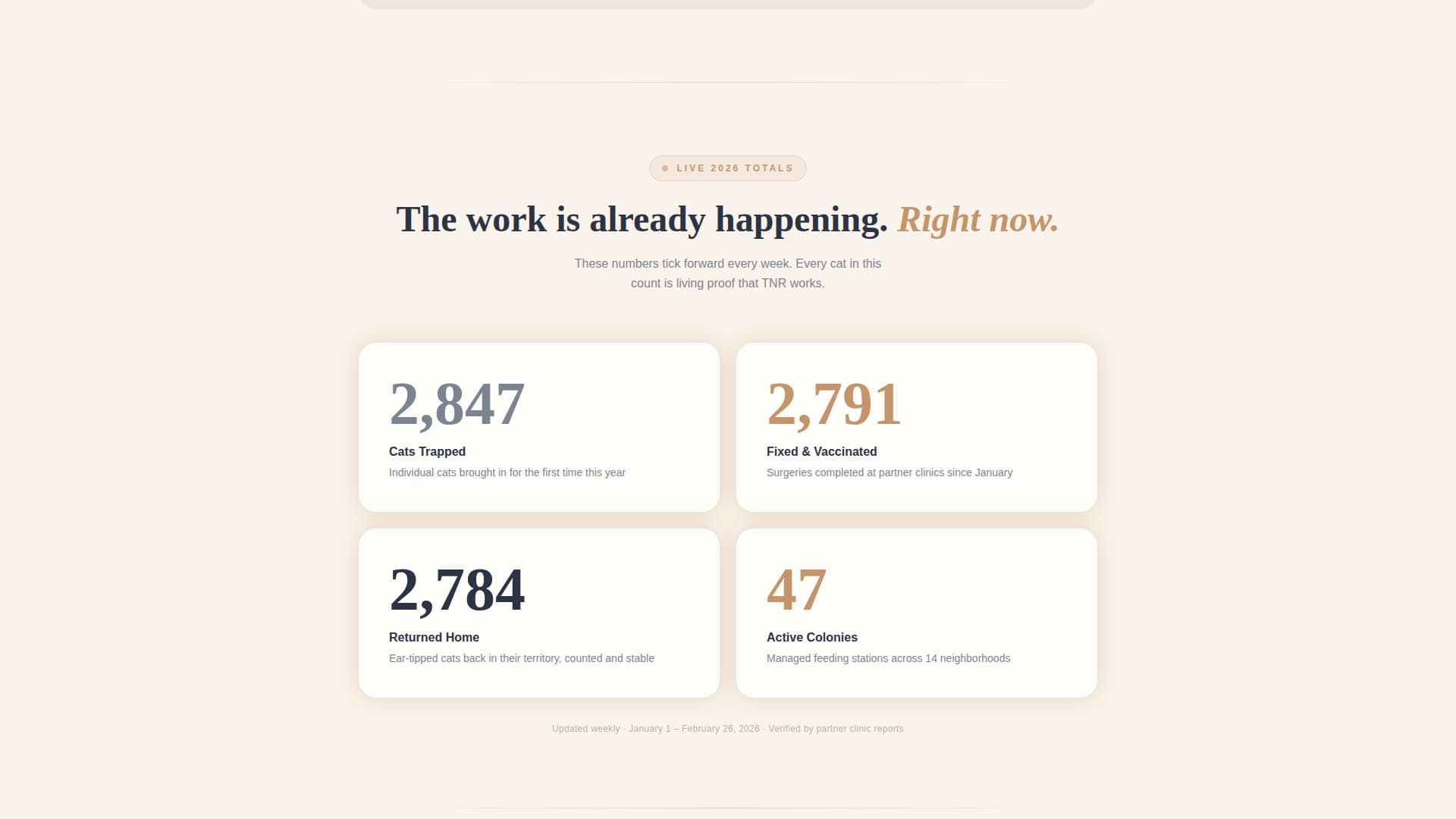 Colony - Heartfelt Tnr Landing Page Template