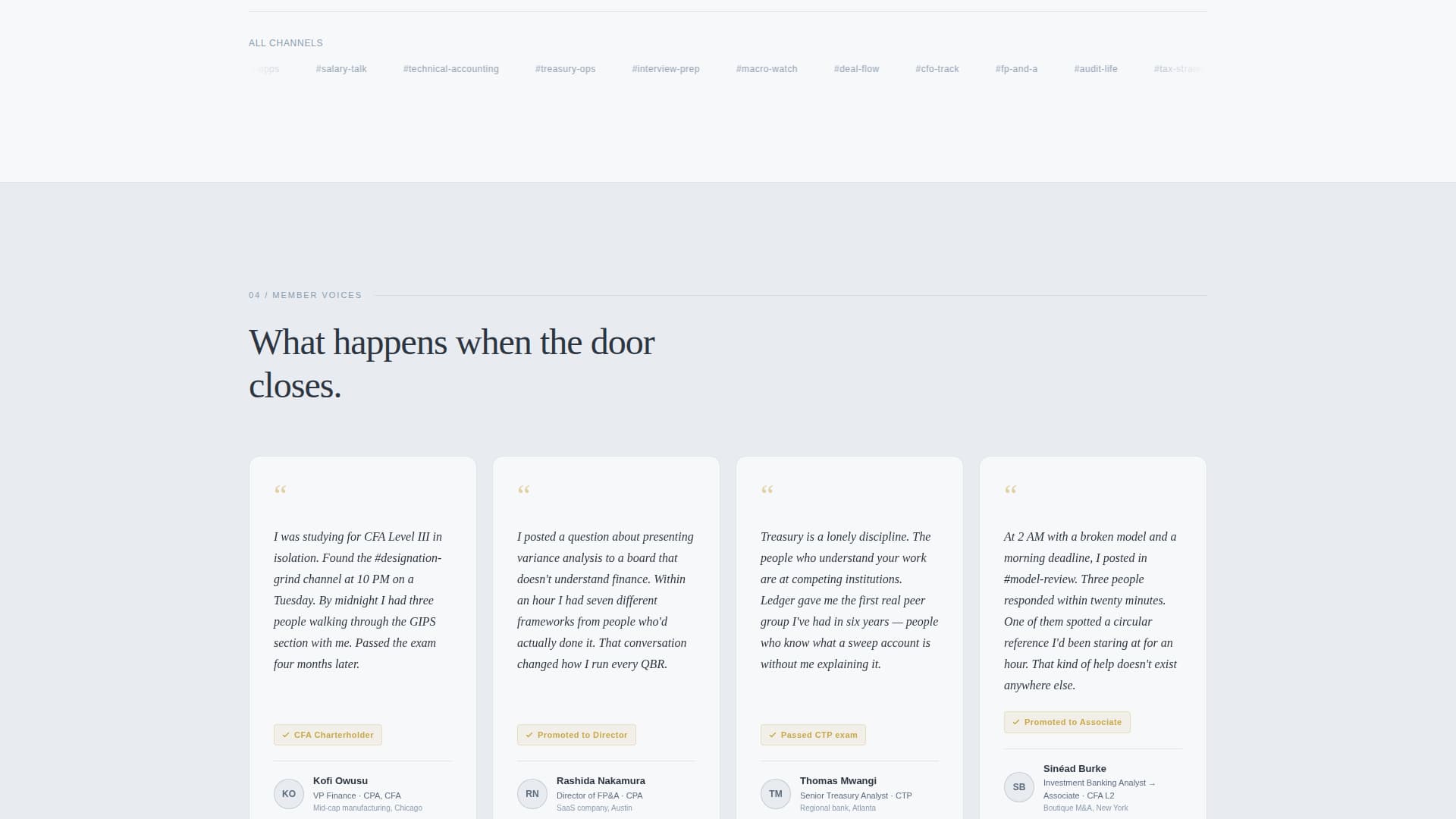 Ledger - Trusted Finance Landing Page Template