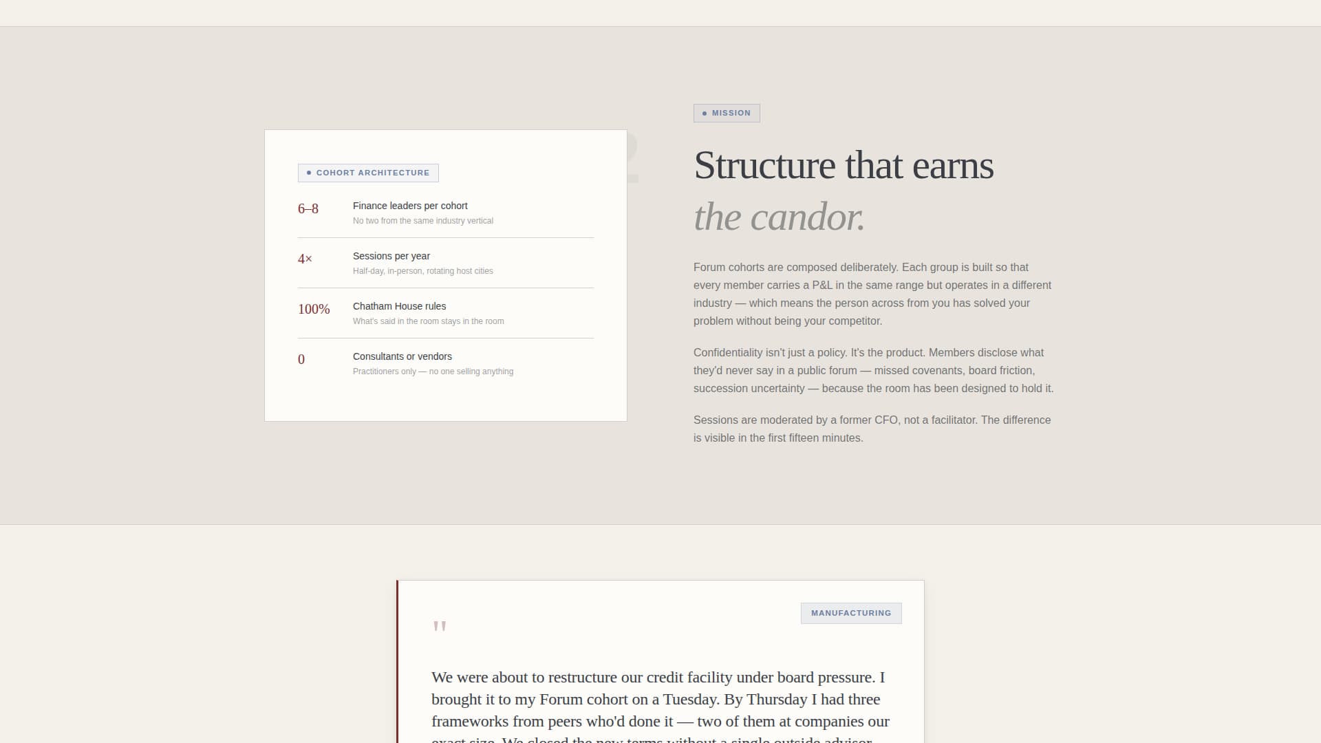 Forum - Authoritative Finance Landing Page Template