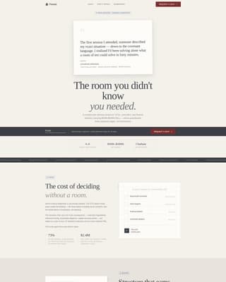 Forum - Authoritative Finance Landing Page Template