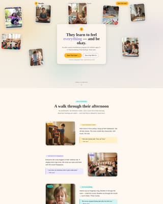 Breathe - Nurturing Mindfulness Landing Page Template