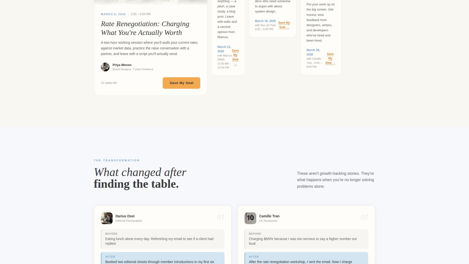 Gather - Vibrant Freelancers Landing Page Template
