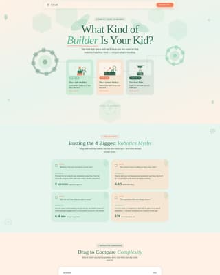 Circuit - Playful STEM Landing Page Template