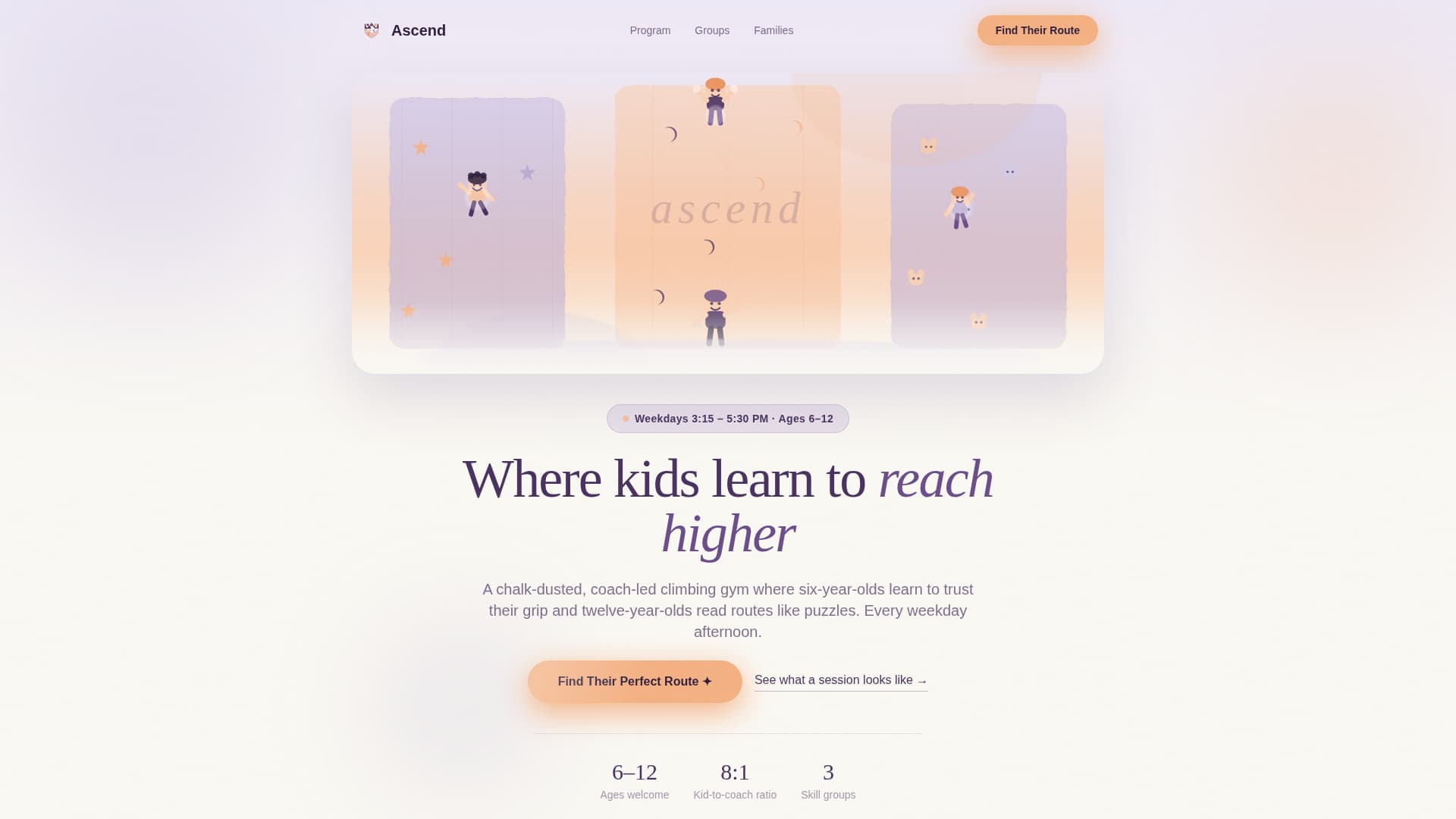 Ascend - Inspiring Climbing Landing Page Template