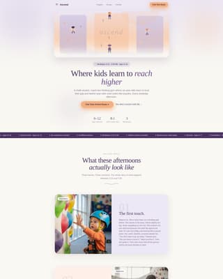 Ascend - Inspiring Climbing Landing Page Template