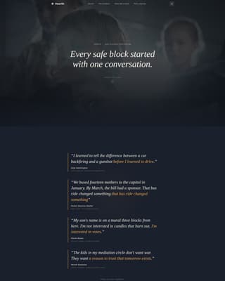 Hearth - Powerful Grassroots Landing Page Template