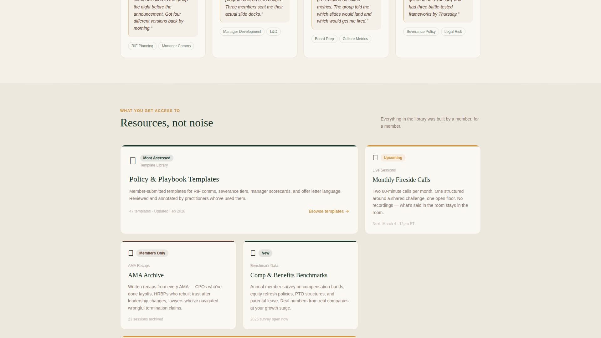 Gather - Trusted Hrleaders Landing Page Template
