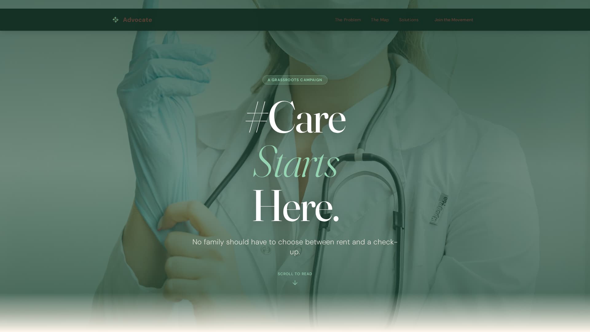 Advocate - Powerful Healthcare Landing Page Template