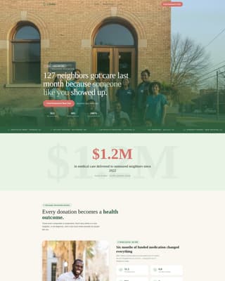 Lifeline - Compassionate Healthcare Landing Page Template