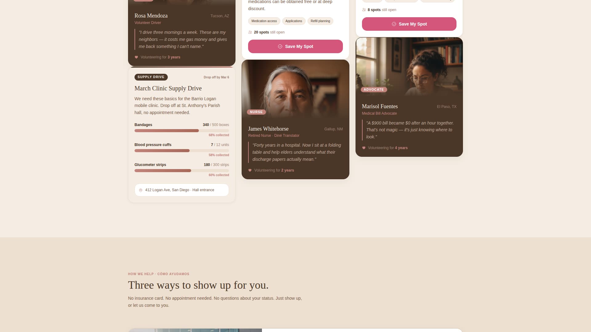 Mutual - Compassionate Healthcare Landing Page Template