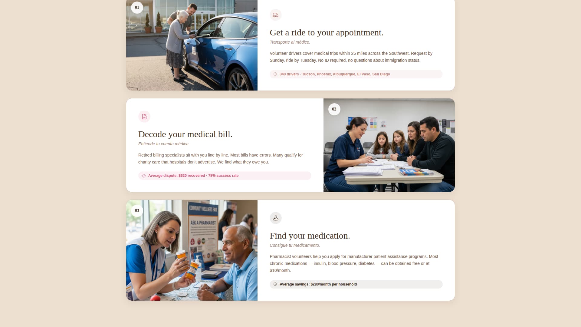Mutual - Compassionate Healthcare Landing Page Template