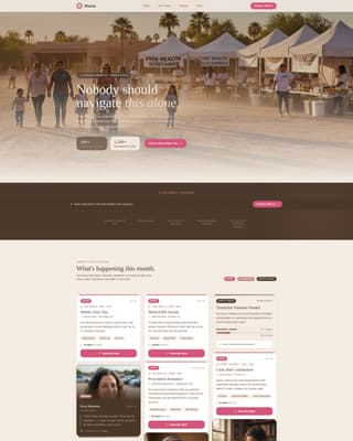 Mutual - Compassionate Healthcare Landing Page Template
