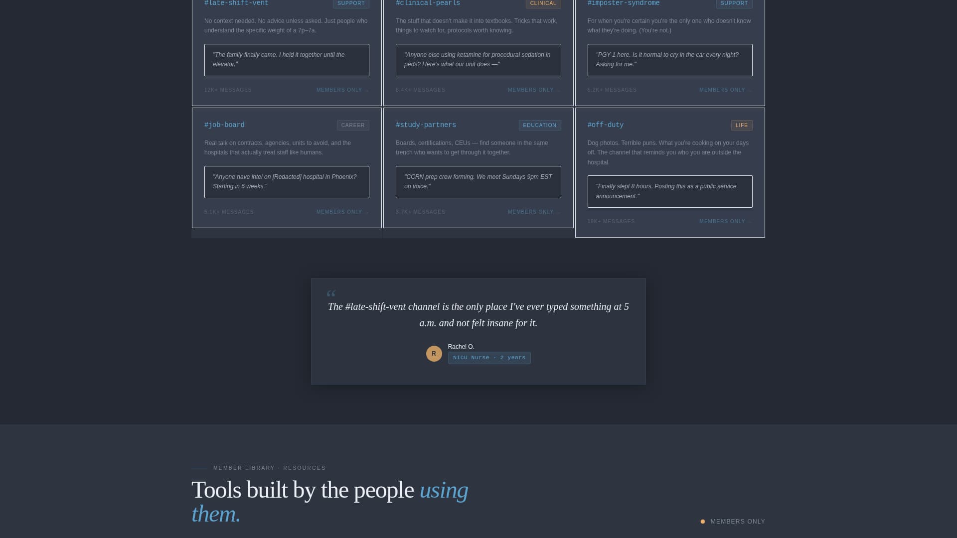 Rounds - Supportive Healthcare Landing Page Template