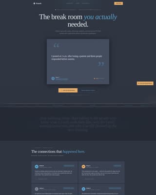 Rounds - Supportive Healthcare Landing Page Template